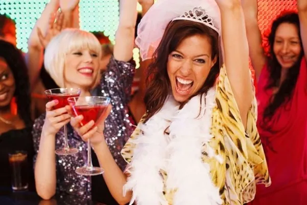 Kleine Vrijgezellenfeestgroep in Praag